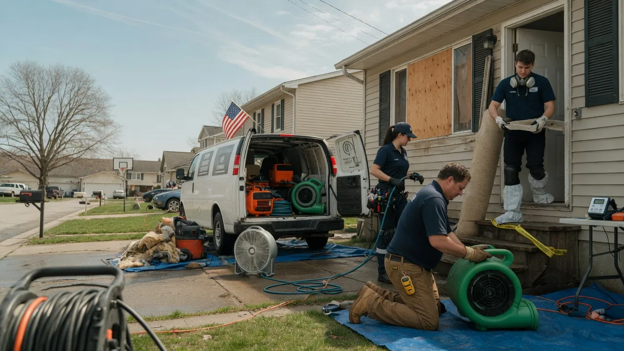 Water Damage Restoration in Farrell, PA near me